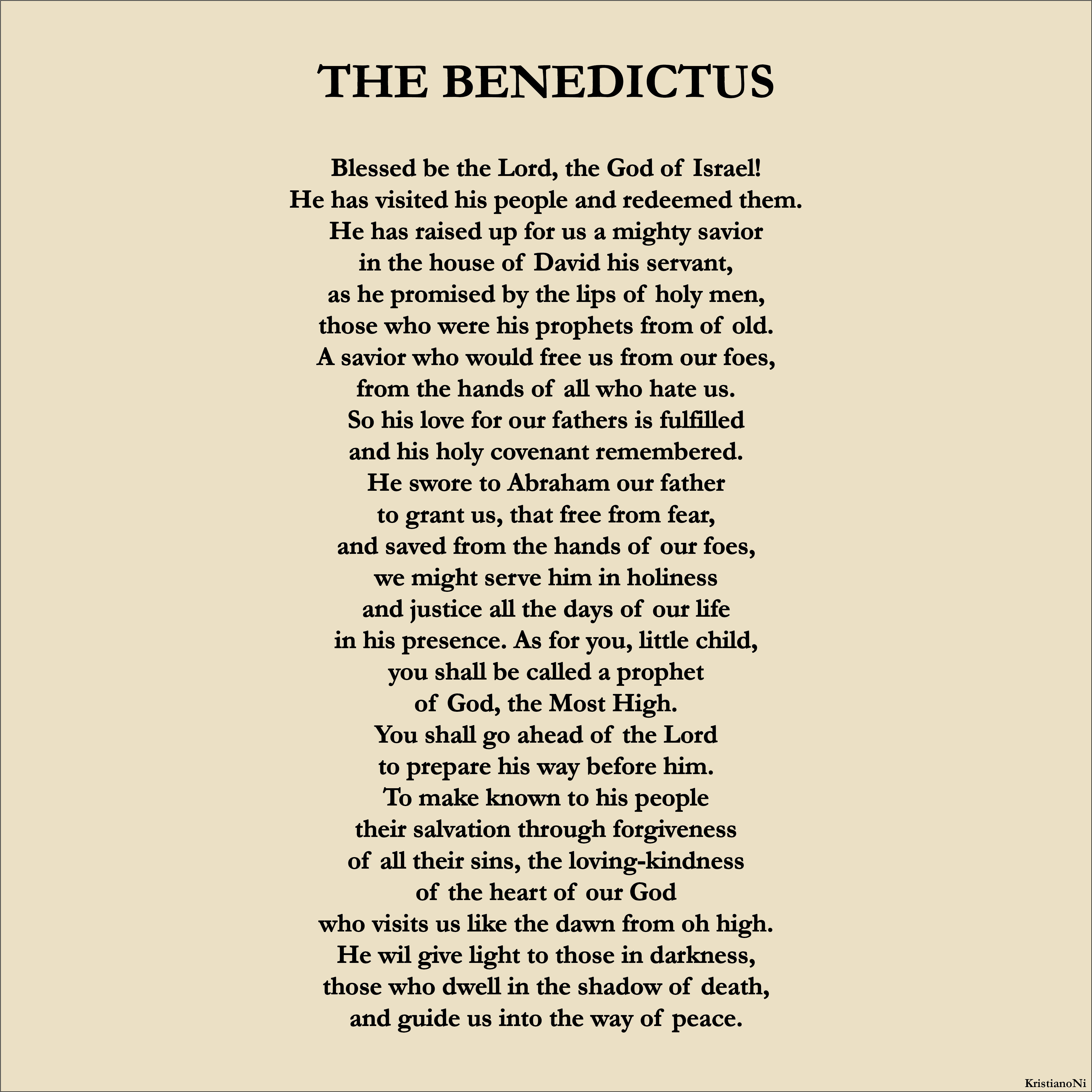 The Benedictus