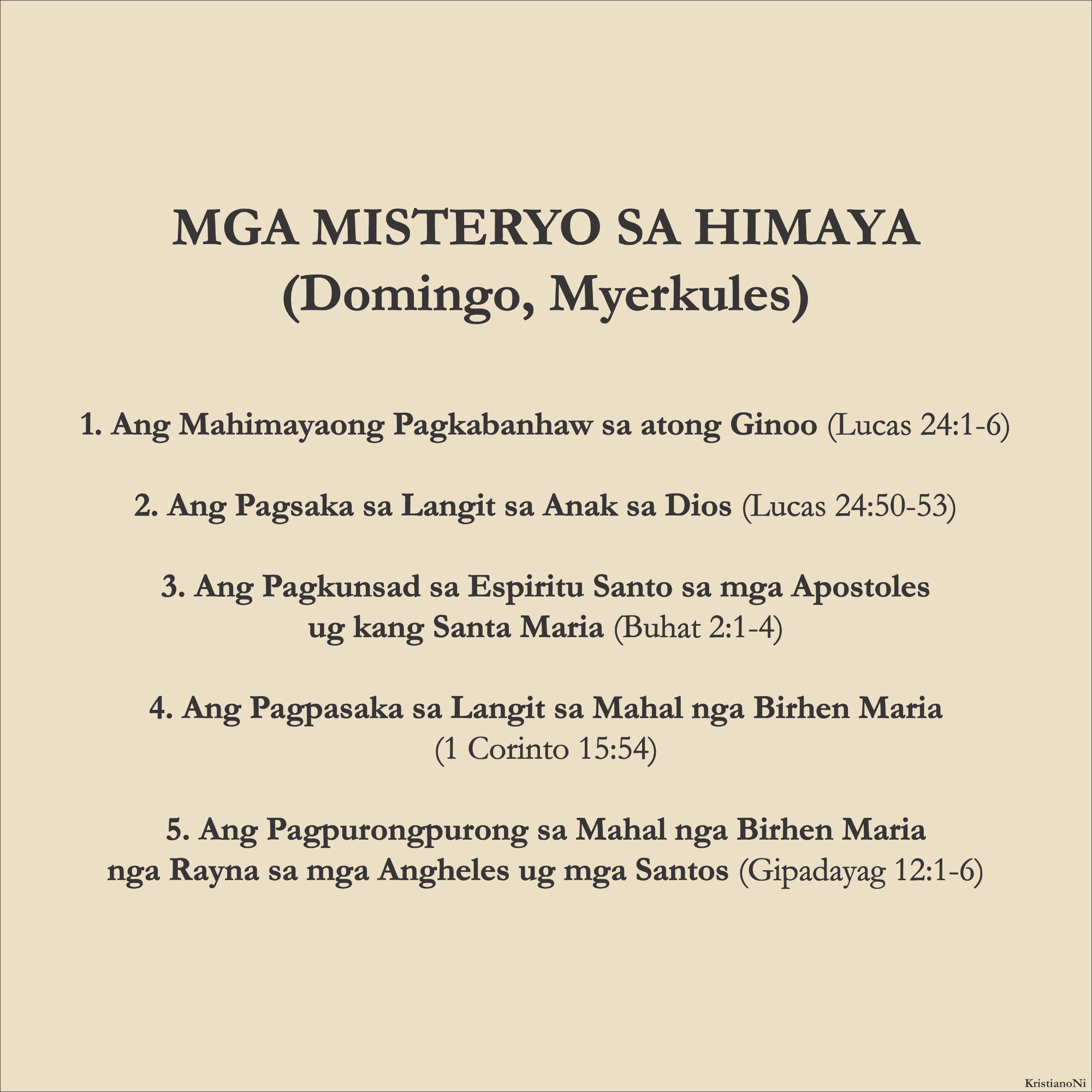 Misteryo Sa Himaya