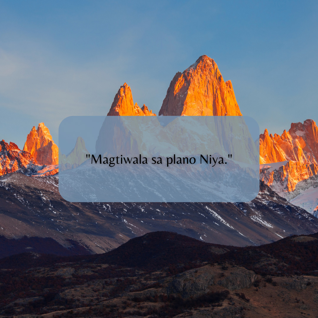 Magtiwala Sa Plano Niya